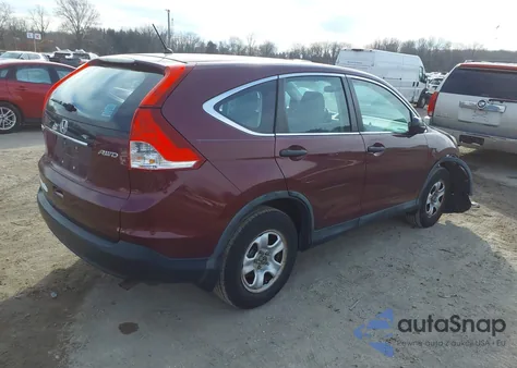 2013 Honda Cr-V Lx из США, поврежденный, VIN 5J6RM4H37DL010413